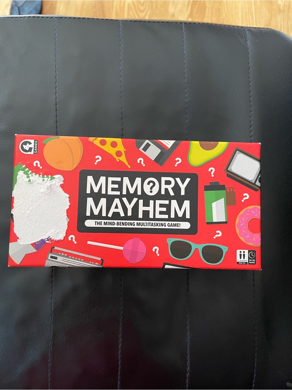 Memory Mayhem Party Game - Red